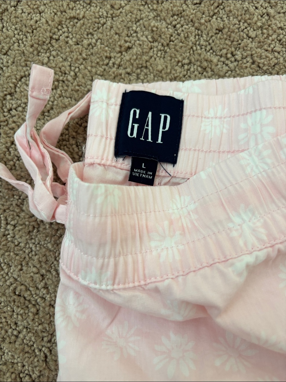 GAP Pastel Pajama Bottoms — Pink, Lavender, Multicolor Trio Bundle - Picture 8 of 8